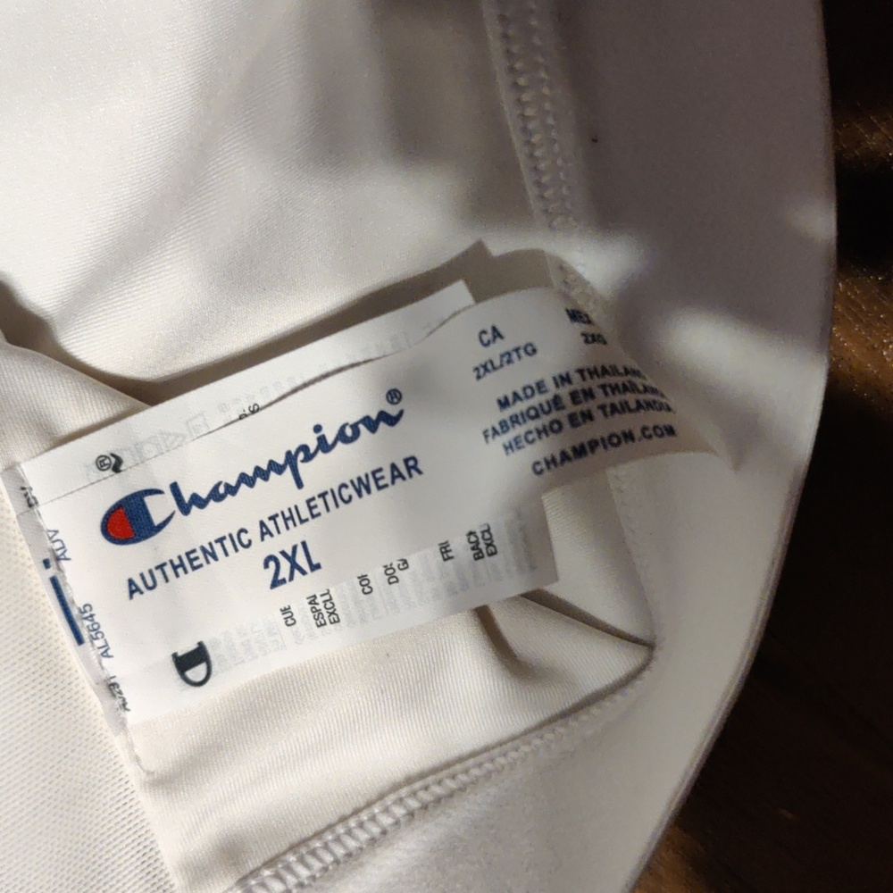 Champion NWT white Core Racerback Compression 2XL - Picture 3 of 5